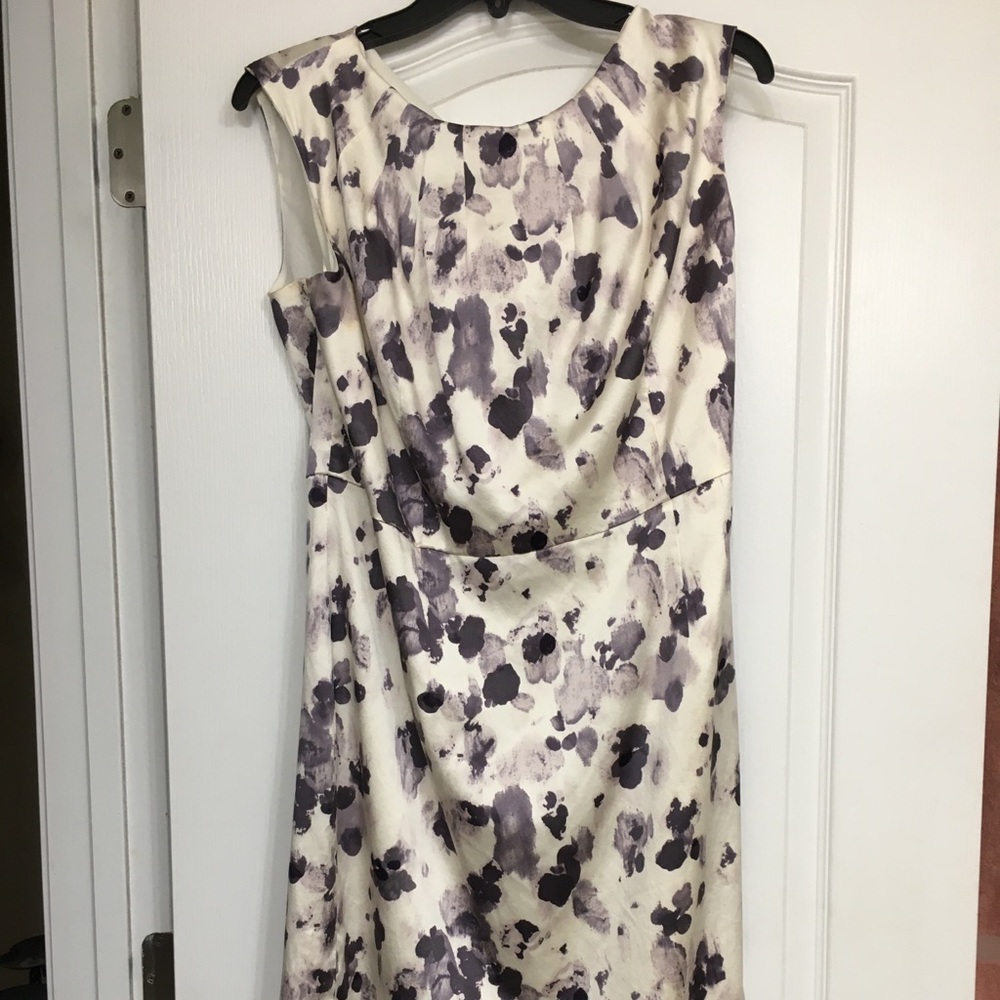 Purple flower dress